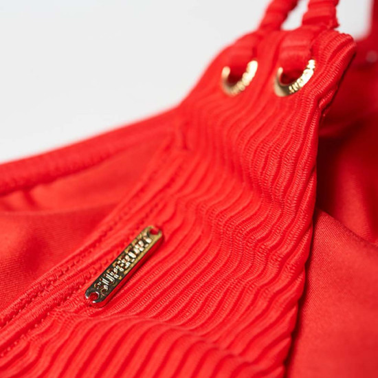 Superdry Γυναικείο μαγιό Alice Textured Cupped Bikini Bottom
